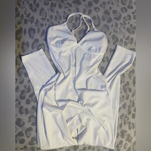 White tank top bodysuit